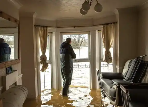 water damage restoration service Galva